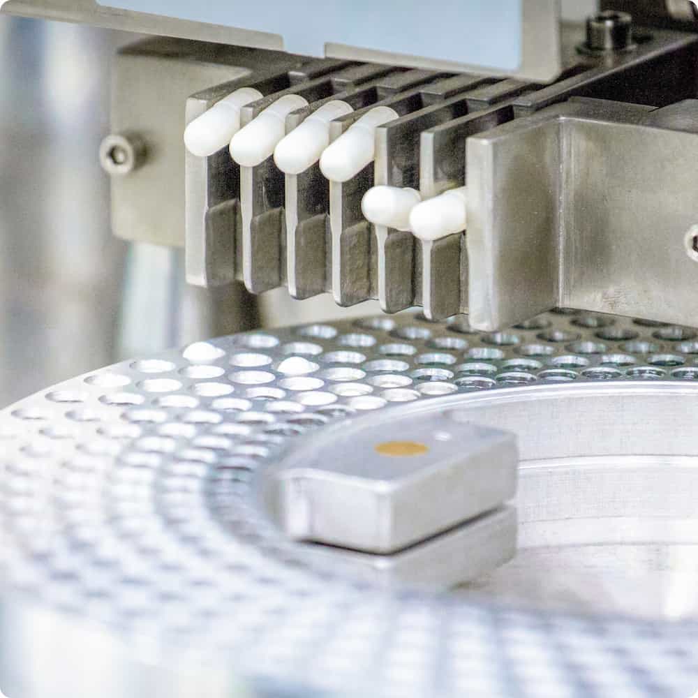 image of Performance Lab® capsules being manufactured